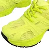 Moda fluo amarelo leve tênis respirável Low Top sapatos casuais Mens sapatos de grife sapatos de corrida de alta qualidade mulher vogue sapatos esportivos TAMANHO 35-46