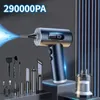 Sopare Tillbehör 290000PA CAR DACUUM Cleaner Wireless Handheld Pump Cordless Robot For Home Appliance Strong Sug Y231113