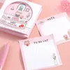 Sheets/Set Sweet Crystal Ball Kawaii Girls Memo Pad Sticky Notes to Do List Planner Sticker Notepad Stationery Söta förnödenheter