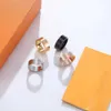 Anello da donna Anello di fidanzamento Anello nuziale Anello di marca Gioielli firmati Le donne amano i gioielli con le dita Regalo per ragazza di moda Anelli romantici Cena Anelli di zucchero 14 novembre caldo