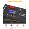 48V 230AH LIFEPO4 Batteri 51,2V 11,7 kWh litiumbatterier med inbyggda 200A BMS-klass A-celler med 6000+ cykler för solhem