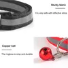 Cat Collars Leads 10Pcs Wholesale for Collar With Bell Adjustable Necklace Puppy kitten Drop Pet Cats 231113