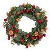 Декоративные цветы имитируют рождественские деревья дерева подвесная трава кольцо.