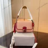 Designer Borsa a tracolla di alta qualità per le donne Marchi a specchio Lusso in vera pelle Moda femminile Trendy Skin-friendly Feel Cross Body con sacchetti per la polvere 230414