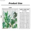 Shower Curtains Tuscan Shower Curtain Colorful Flowers Outside Home in Door Image Cloth Fabric Art Bathroom Decor R231114