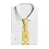 Bow Ties Classic Tie för män Silk Mens Neslipsing Wedding Party Business Adult Neck Case Sheep