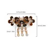 Fashion Crystal Rhinestones Hair Clip Barrettes Butterfly Tassel Hairpins For Women Girls Bridal Ponytail Clips Hair Accessories