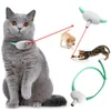 Katthalsar leder automatisk laser som retar elektrisk USB -laddning Kattunge Toy Interactive Training Pet Accessories 230414