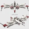 Fordonsleksaker MOC Arc-170 Star Fighter Assembled MOC V-Wing Reconnaissance Aircraft Super Aircraft Star Fighter Block Assembled Block Gift Toyl231114