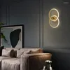 Lâmpadas de parede luxo preto ouro lâmpada led com sala estar quarto estudo restaurante moderno arandela luminária casa decoratioan