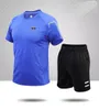 Rosenborg BK Fatos de treino masculinos roupas de verão de manga curta lazer esporte roupas jogging camisa de algodão puro respirável