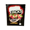 sour jacks edible mylar plastic mylar packaging bags empty gummies smell proof pouch wedges green apple watermelon wild berry candy bag