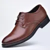 Hommes Chaussures Habillées Classique En Cuir Casual Hommes D'affaires Chaussures Italien Oxford Chaussures pour Hommes Noir Appartements Chaussures Taille 48