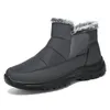 Men schoen katoenen schoen warme isolatie high top designer schoen pluche en verdikte polyurethaan lichtgewicht katoenen laarzen grensoverschrijdende sneeuwlaarzen winter buitenschoen