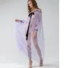 Ropa de dormir para mujer, Kimono, ropa interior de verano para mujer, vestido de noche de encaje Sexy de satén, albornoz, Pijama femenino, regalo de dama de honor