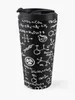 Vattenflaskor Science Chemistry PatternTravel Coffee Mug Espresso Cups