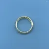 Cluster-Ringe Ring5 2023 Sterling mit Logo-Ring-Schmuck Großhandel Urlaubsgeschenkprodukte kundenspezifisch geeignet für Frauenfabrik