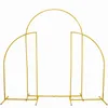 Decorative Flowers Wreaths Crown Metal Arch Set Wedding Background Flower Stand Birthday Party Outdoor Balloon Arches Irregular Shape 230414