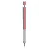 Mekanisk blyertsmetallskrivning Pennor Skidsäker 0 5 7mm Lead Pencils Low Center of Gravity Stationery