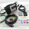 Diagnostic Tools MB Star C5 OBD2 Tool med CF-19 TouchSN Laptop CF19 I5 4G Installerad 360 GB SSD Soft-Ware SD Connect 5 Scanner Drop D DHHNY