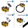 Freeshipping Kit Carro Robô Inteligente para desenvolver Sensor Ultrassônico Módulo Bluetooth para Arduino com Tutorial Kfdfj