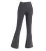 Yoga LL-06 Damen-Yoga-Schlaghose, hohe Taille, weites Bein, Sporthose, einfarbig, schmale Hüften, lockere Tanzstrumpfhose, Damen, Fitnessstudio, Übergröße, Leggings, Lauf-Jogginghose