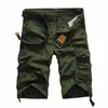 Herren Shorts Sommer Cargo Cool Camouflage Cotton Casual s Short Pants Brand Clothing Bequeme Camo No Belt 230414