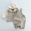 Компания 0-3Y Boys Loose Fashion Denim Denim в комбинезии в корейском стиле Baby Simple Romper Boun