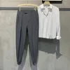 Trajes de hombre de alta calidad, pantalones de traje para hombre, pantalones formales, Color sólido, vestido informal ajustado, ropa de moda de cuerpo entero T54