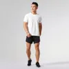 Summer Mens Shorts Kne Längd Lulu Kort lös Yoga Running Training Pants Clothing Thin Style Asian Size Breatbar Design 115