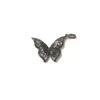 Подвески 5 шт., двойные бабочки, подвески для женщин, браслет, прозрачные посеребренные подвески для ожерелья, изготовление ювелирных изделий 231113