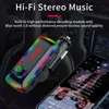 Colorful Light 2 USB 3.1A Fast Charging Support Usb Flash Drive TFCard FM Transmitter Car Mp3 Player BT Car Kit