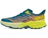 Hoka Speedgoat 5 Uomo Donna Scarpe da corsa 2024 Zapatos Tenis Trainer Sneakers Fiesta Rosso Radiante Giallo Blu Borsone Timo