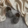 첫 보행기 트레그린 0 18m Born Baby Walking Shoes 소프트 소 스웨이드 단독 고무 소년 소녀 여자 캐주얼 아파트 231113