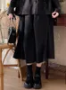 Jupes japonais Vintage Harajuku foncé taille haute noir Mini jupe courte femme été doux nœud Bandage robe de bal femmes Shirks femme