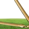 Collier en or avec 18 kstamp, couleur or pur, vente en gros, nouvelle chaîne tendance de 6 MM 50 CM, bijoux fins, NX1786971174