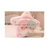 Cushion/Decorative Pillow Kawaii Cartoon Throw My Melody Candy Little Double Star Shape Drop Delivery Home Garden Textiles Dh0Jr