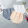 Women's Panties 2Pcs High-Rise Seamless Panties For Woman Underwear Briefs Wave Solid Female Panties Lingerie Ladies Intimates 230414