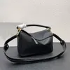 Women crossbody torebka luksusowa designerka torebka oryginalna skórzana torba na ramię moda geometria portfel