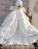 Robes de fille bébé filles robes de baptême né vêtements de baptême princesse dentelle 1ère année robe d'anniversaire