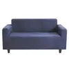 Housses de chaise 20232023 Housse de canapé en tissu simple de couleur unie Élastique tout compris