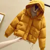 Womens Down Parkas Down Jacket Ladies Coat for Women Short Wadded Jacka Korean Stil Lös varm bomull vadderad förtjockad bomullspadded 231114