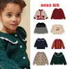 Frauenpullover 2023 Weihnachten KS Marke Baby Pullover Winter Kleinkind Mädchen Strickjacke Nette Gestrickte Baumwolle Outwear Kinder Kleidung 231113