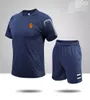 Prawdziwy Zaragoza Męskie ubrania ubrania letnie krótkie rękawki Sport Sport Ubranie joggingowe bawełniane oddychające koszula