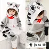 Piżama kigurumi kot karze dzieci jednorożec piżama dla dzieci koc kreskówki śpioche dla dzieci kostium zimowy chłopiec jumspuit 231113