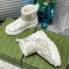 Senhoras populares botas de marcas famosas botas de esqui botas de neve com letras de marca na parte superior botas de inverno clássicas quentes e macias com forro de shearling bota de menina elegante botas de moda