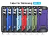 Armor Rugged Kickstand Stand Cases für Samsung S24 S23 S21 FE Ultra A23 A34 A54 A14 A54 Google Pixel 8 Pro 7A 7 Pro Moto G 5G Play Touch stoßfeste Rückseite