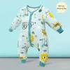 Slaapzakken Happytobias Lente Herfst Babyslaapzakken Split-been katoenen peuterslaapzak Kinderslaapzakken Schlafsack Pyjama Jumpsuit S15 231114