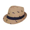 Unisex Maple Leaf Print Paper Straw Jazz Hats For Men Women Summer Outdoor Sun Protection Hat Beach Travel Panama Cap Fedoras