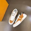 2024 Дизайнерские кроссовки Virgil Trainer Повседневная обувь из телячьей кожи Abloh Белый Зеленый Красный Синий Накладки с буквами Низкие кроссовки на платформе Размер 38-45 kjfc50001